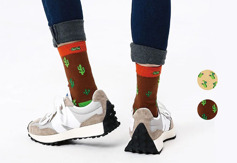 經典仙人掌 厚襪款(2種尺寸)